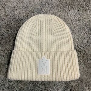 Cream Knit Mackage Beanie